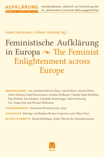 Feministische Aufklarung in Europa / The Feminist Enlightenment across Europe
