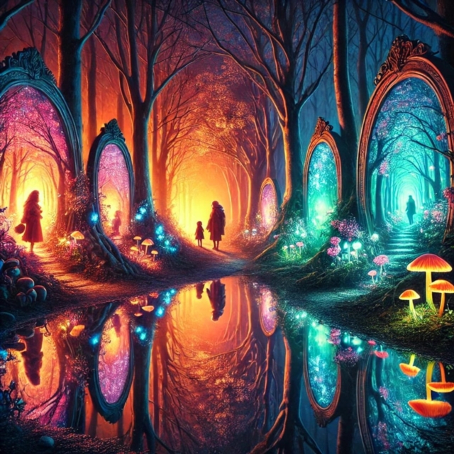 Die Geschichte von den drei Spiegeln