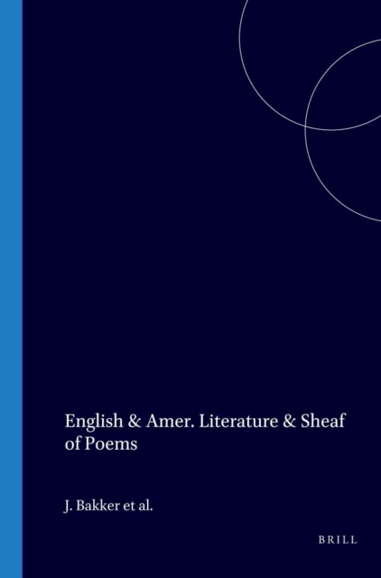Essays on English and American Literature and a Sheaf of Poems