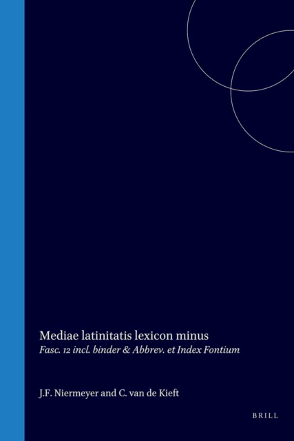 Mediae latinitatis lexicon minus