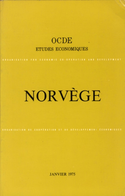 Etudes economiques de l'OCDE : Norvege 1975