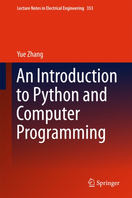 Introduction to Python and Computer Programming