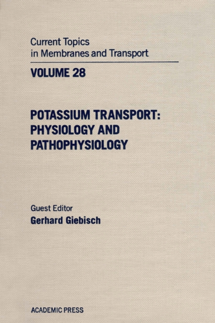 Current Topics in Membranes and Transport