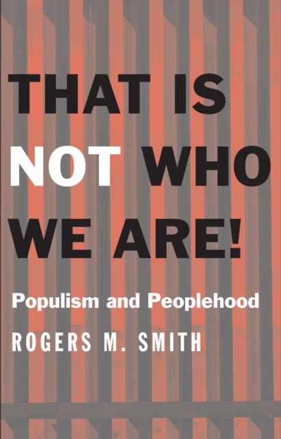 That Is Not Who We Are!