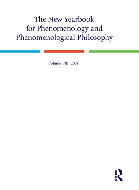 New Yearbook for Phenomenology and Phenomenological Philosophy
