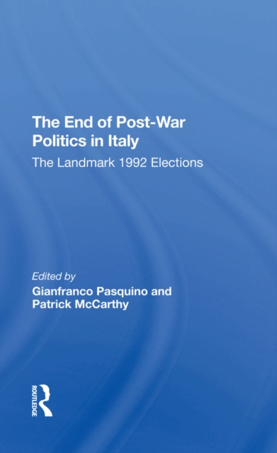 End Of Post-War Politics In Italy