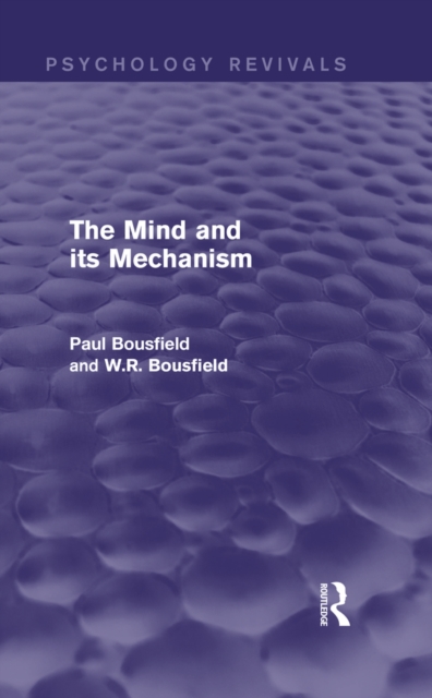 Mind and its Mechanism