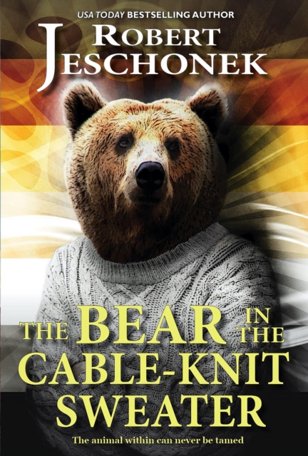 Bear in the Cable-Knit Sweater