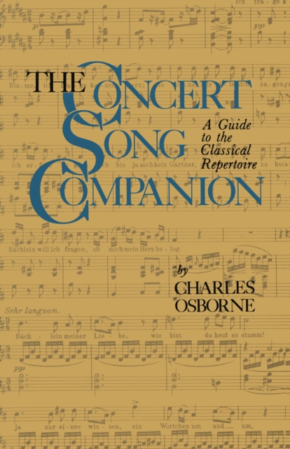 Concert Song Companion