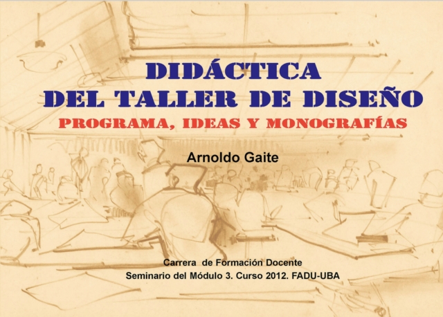 Didactica del taller del diseno