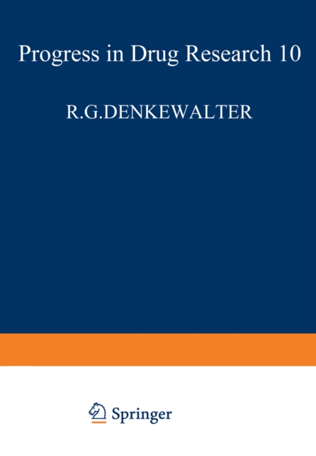 Fortschritte der Arzneimittelforschung / Progress in Drug Research / Progres des recherches pharmaceutiques