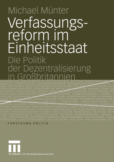 Verfassungsreform im Einheitsstaat