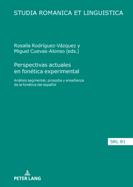 Perspectivas actuales en fonetica experimental