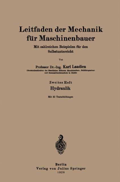 Leitfaden der Mechanik für Maschinenbauer