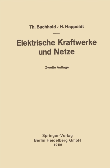 Elektrische Kraftwerke und Netze