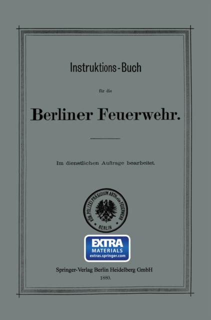 Instruktions-Buch für die Berliner Feuerwehr