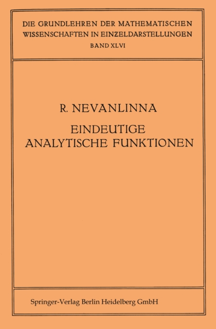 Eindeutige Analytische Funktionen