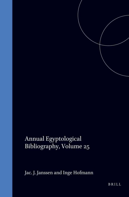 Annual Egyptological Bibliography, Volume 25