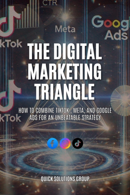 Digital Marketing Triangle  &quote;How to Combine TikTok , Meta, and Google Ads for an Unbeatable Strategy.&quote;