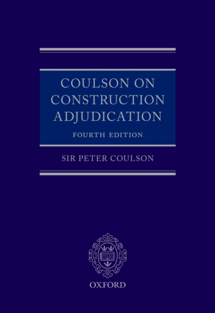 Coulson on Construction Adjudication
