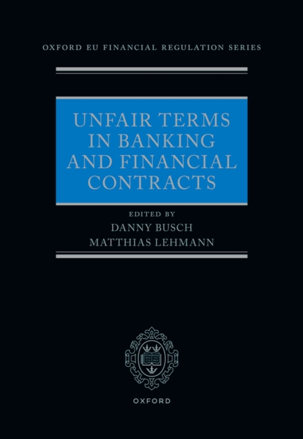 Unfair Terms in Banking and Financial Contracts