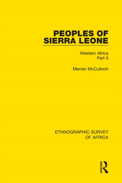 Peoples of Sierra Leone
