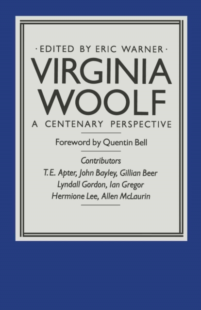 Virginia Woolf