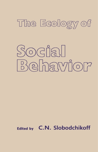 Ecology of Social Behavior