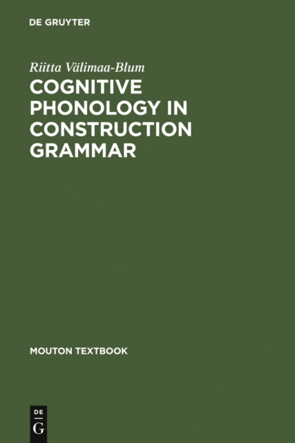 Cognitive Phonology in Construction Grammar