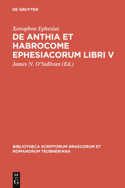 De Anthia et Habrocome Ephesiacorum libri V