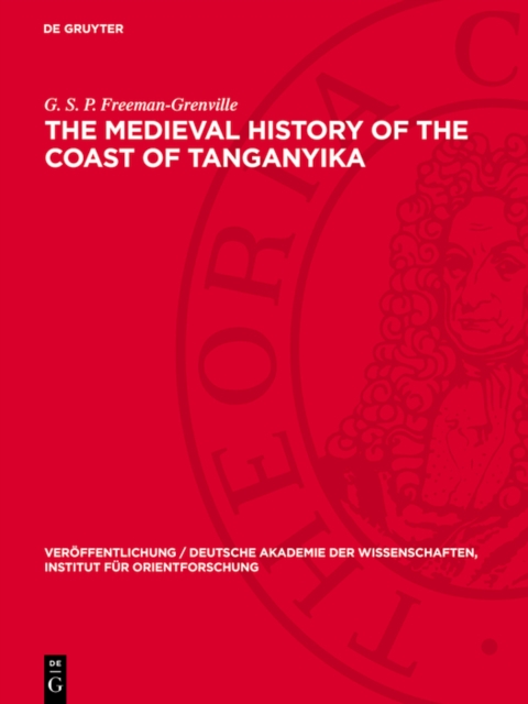 Medieval History of the Coast of Tanganyika