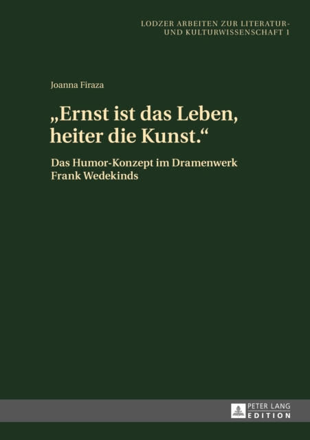 «Ernst ist das Leben, heiter die Kunst.»