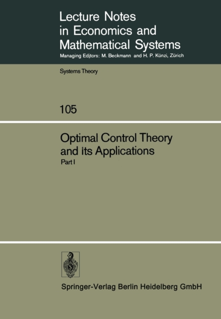 Optimal Control Theory and its Applications