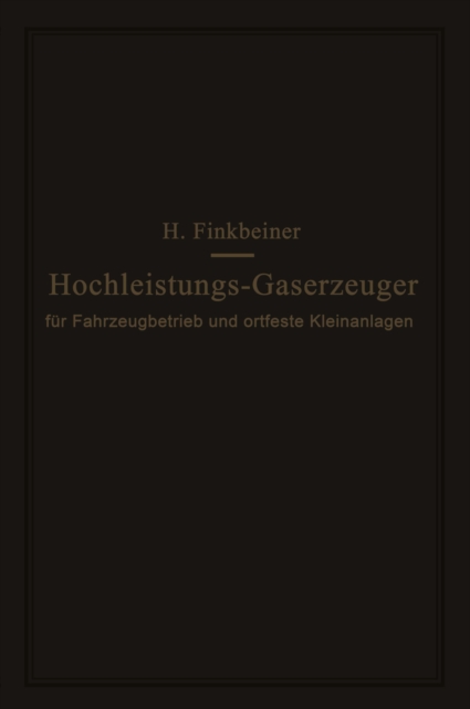 Hochleistungs-Gaserzeuger
