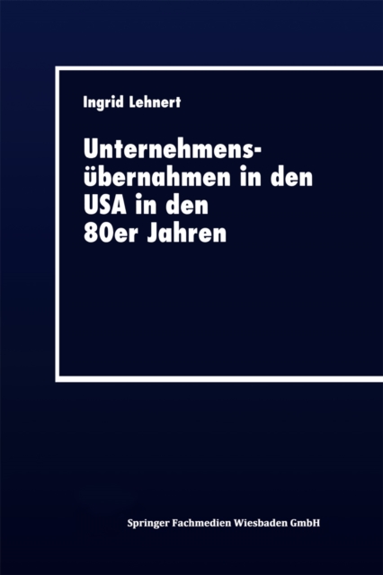 Unternehmensübernahmen in den USA in den 80er Jahren