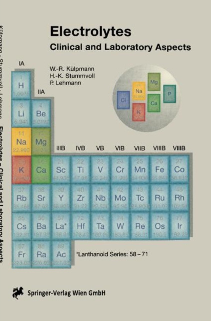 Electrolytes, Acid-Base Balance and Blood Gases