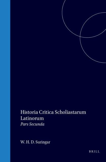 Historia critica scholiastarum latinorum