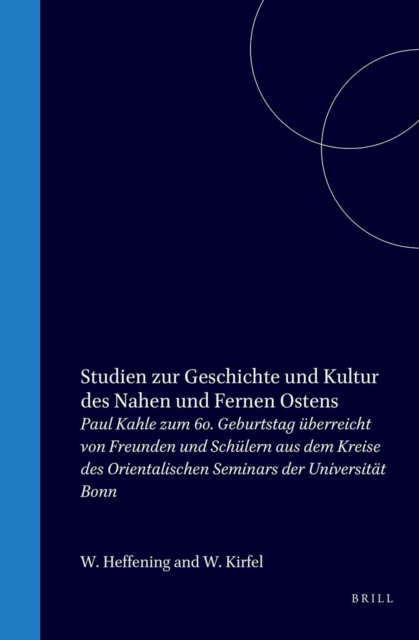 Studien zur Geschichte und Kultur des Nahen und Fernen Ostens