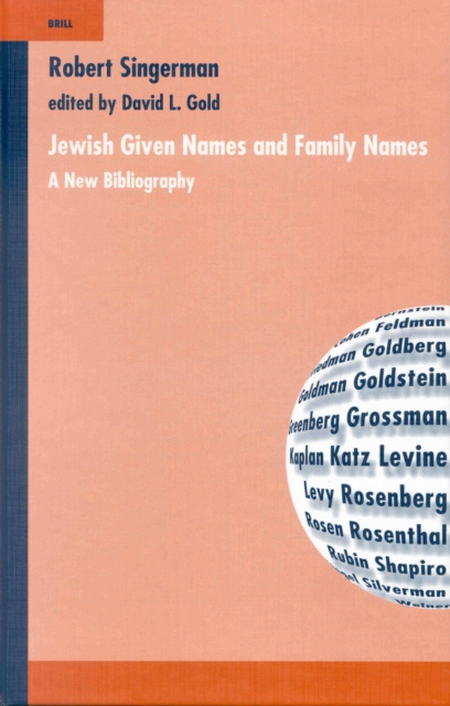Jewish given Names and Family Names