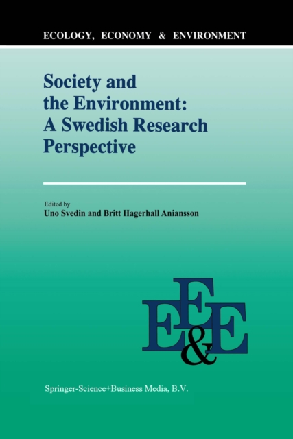 Society And The Environment: A Swedish Research Perspective
