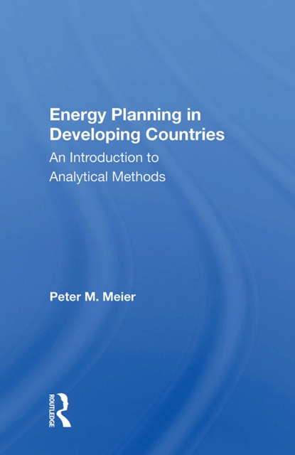 Energy Planning In Developing Countries