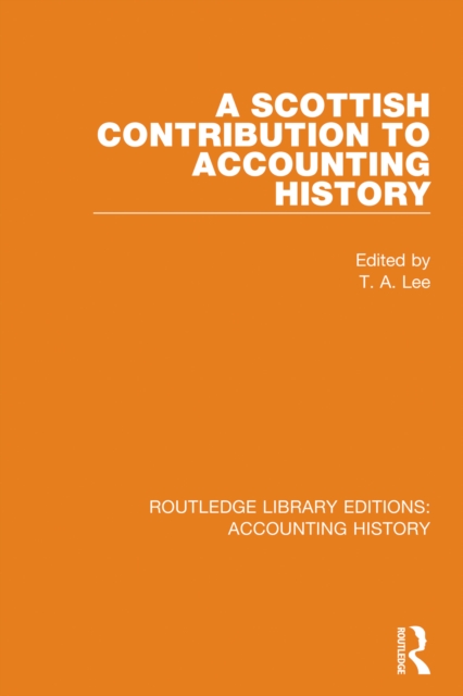 Scottish Contribution to Accounting History
