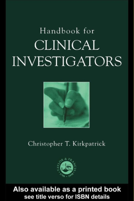 Handbook for Clinical Investigators