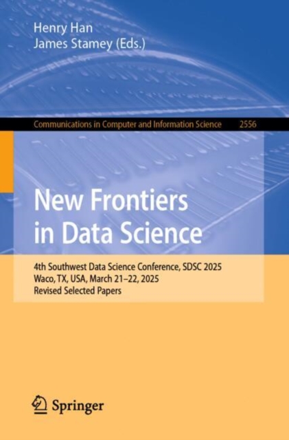 New Frontiers in Data Science
