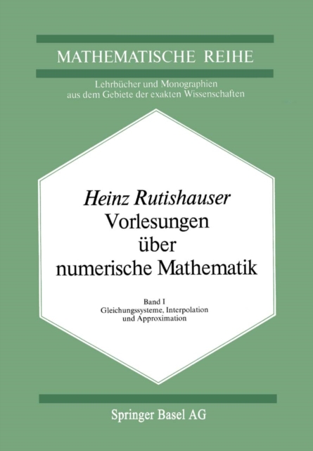 Vorlesungen über Numerische Mathematik