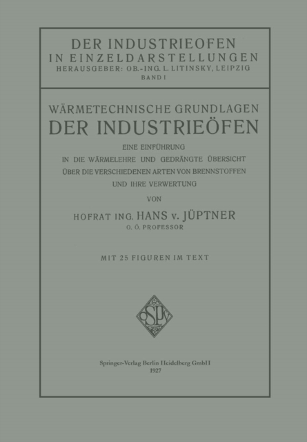 Wärmetechnische Grundlagen der Industrieöfen