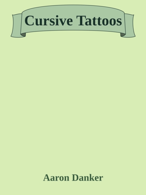 Kursive Schreibschrift Tattoos.