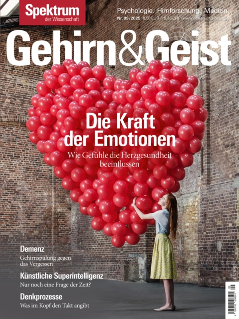 Gehirn&Geist 9/2025 Die Kraft der Emotionen 