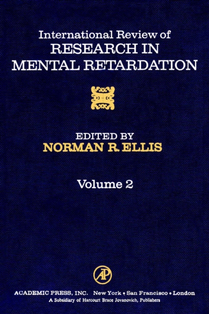 International Review of Research in Mental Retardation