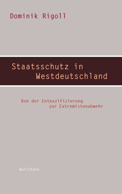 Staatsschutz in Westdeutschland